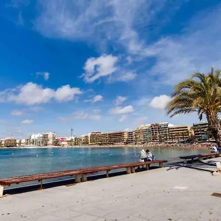 Atico A Pie De Playa Con Parking * 托雷维耶哈